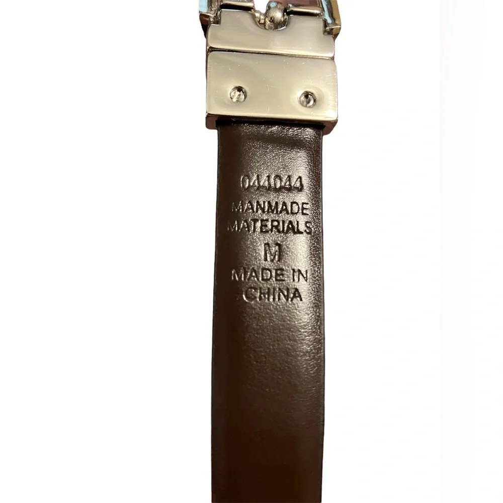 Calvin Klein Women’s Reversible Black/Brown Belt – Two Belts In One